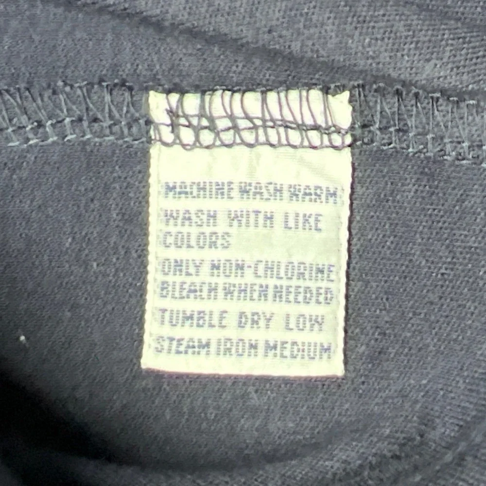 Vintage Y2K Polo Ralph Lauren‎ Long Sleeve Polo Navy Men's Large EUC